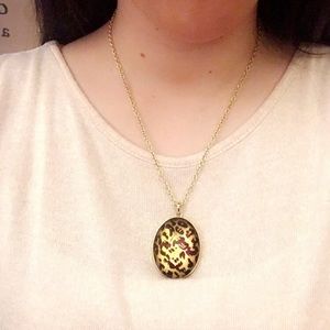 Leopard Print Necklace